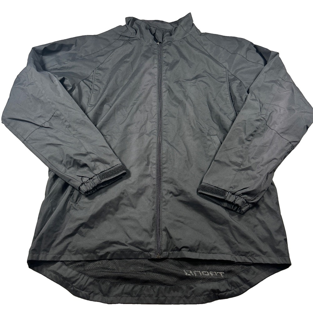 TronX Warm Up Hockey Jacket Black Windbreaker WJ300 Mens Large